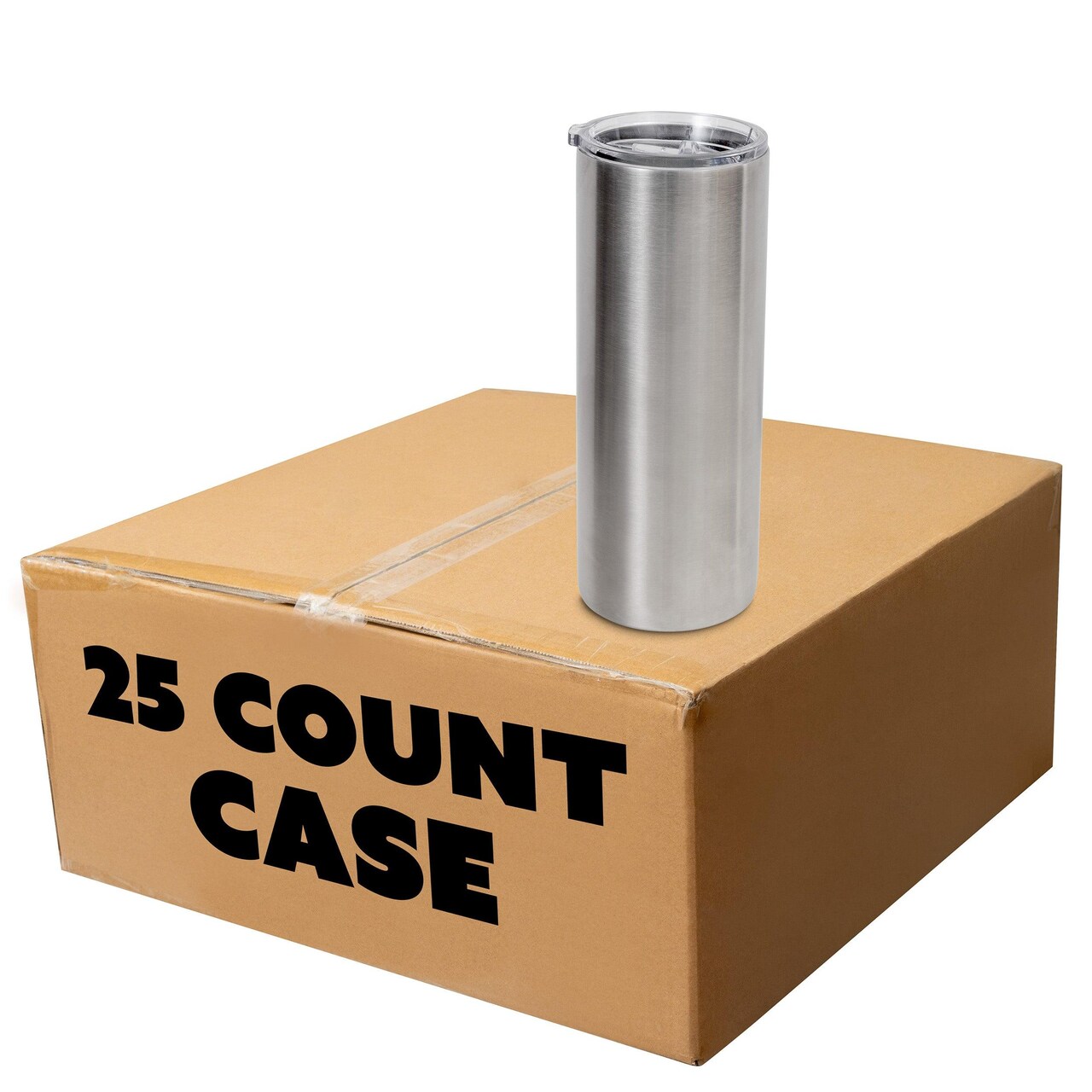 Stainless Steel 30 oz Thick Tumbler with Lid & Straw, Craft-Ready for DIY Personalization - Epoxy, UV DTF, Vinyl, and Laser Engraving